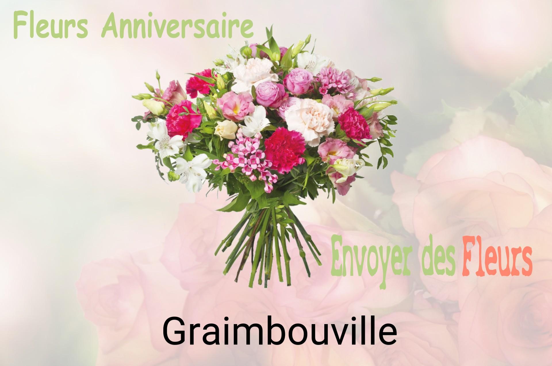 Bouquet de fleurs d’anniversaire livré à Graimbouville